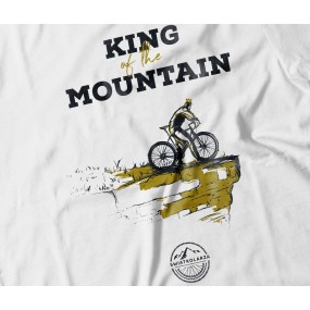 Koszulka z motywem rowerowym KRÓL GÓR