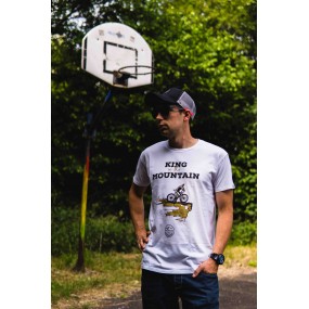 Koszulka z motywem rowerowym KRÓL GÓR