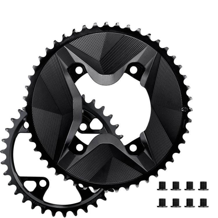 Zestaw zębatek ALUGEAR AERO do SHIMANO GRX (2x12, 2x11)