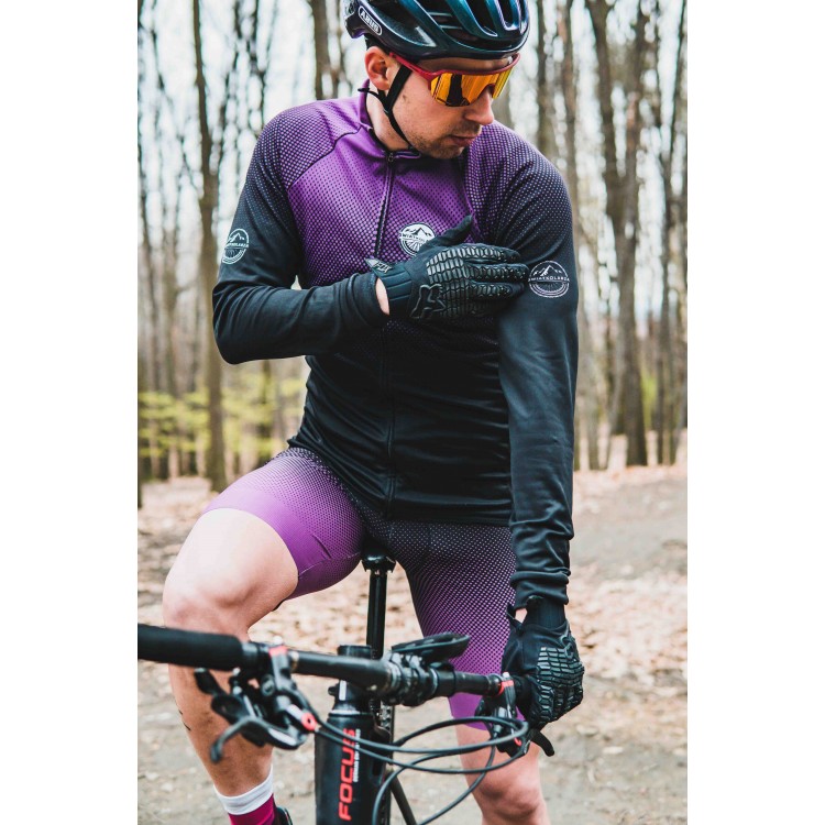 Bluza kolarska Purple Heart