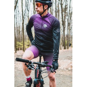 Bluza kolarska Purple Heart