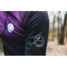 Bluza kolarska Purple Heart